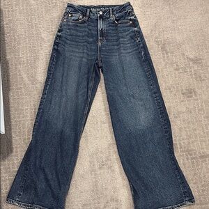 Women's Dark Blue Jeans